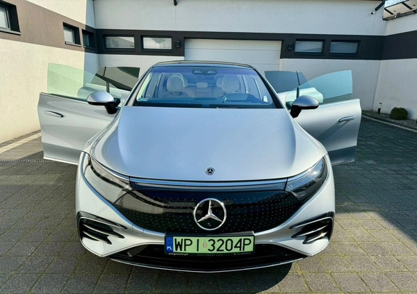 Mercedes-Benz EQS cena 385900 przebieg: 33000, rok produkcji 2021 z Łódź małe 781